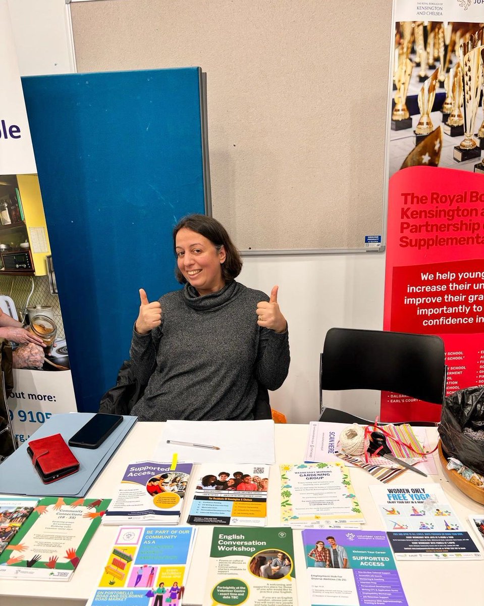 Happy as can be at the Spring Wellbeing Fair 😄 💐 ☀️ A big welcome to Amalia, who has recently joined us as Head of Specialist Services 🙌 🎉