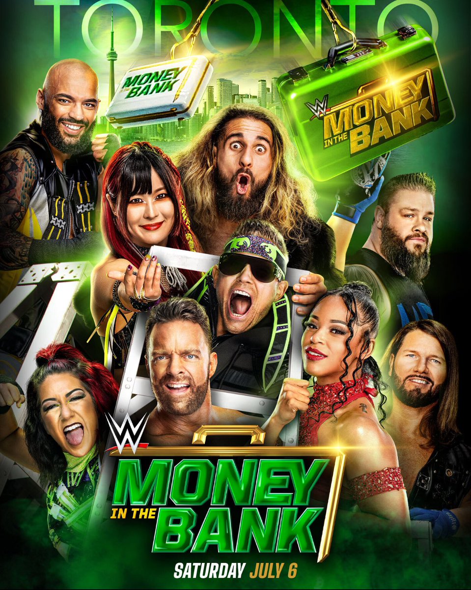 عاجل و رسميا، البوستر الرسمي لمهرجان موني إن ذا بانك 2024 

#WWEMITB