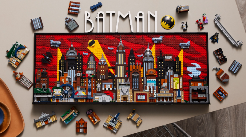 Peel away the layers of 76271 Batman: The Animated Series Gotham