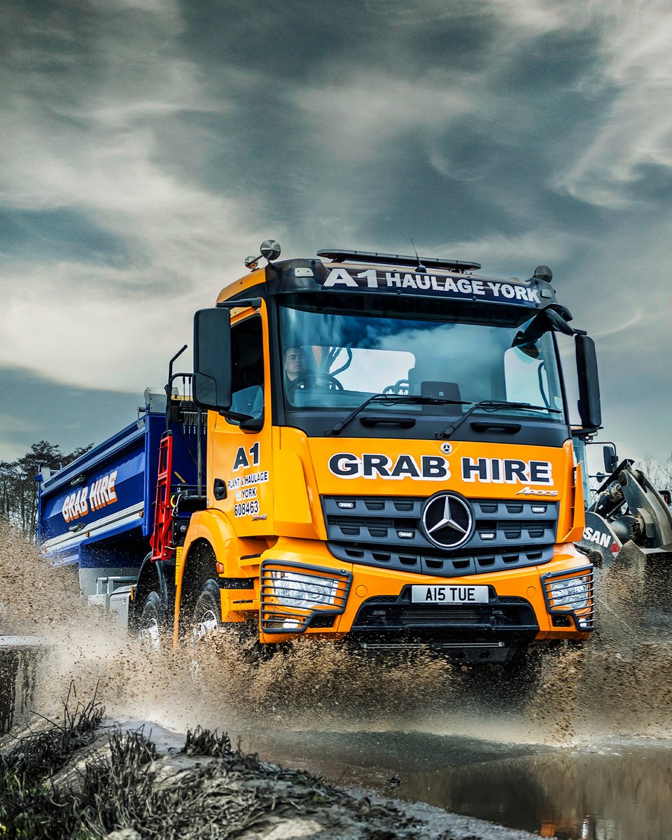 Whatever you need, you won’t find a vehicle more equipped for the construction sector than the #Arocs.

With 10 cab variants and a wide range of axle configuration options, the Arocs provides a solution for almost every requirement.

#MercedesBenzTrucks #ConstructionTruck