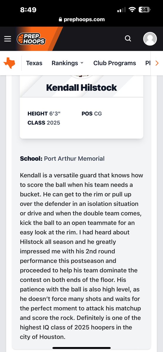 5endall__'s tweet photo. @CThaProphet24 @PrepHoopsTX @PAMemorialBB @djones8301 https://t.co/kNDz69irRx