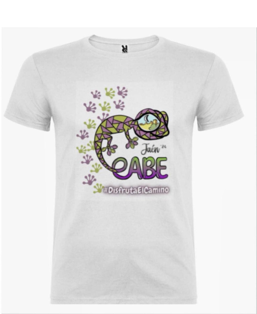 EABEJaen's tweet photo. ¿A que está guapa 🤩nuestra Malena 🦎? 
¿A que quieres hacerte una camiseta 🎽 de recuerdo de #EABEJaén 🫒 ? 
¡Te lo ponemos fácil! 
Te pasamos la imagen 🖼️ para que “te la coloques” 😜 

#DisfrutaElCamino #SiEsQueNuestraLolaEsUnaArtista @LolaAlcantara2 

https://t.co/jge5hktzNM https://t.co/iJ0HhdjR78