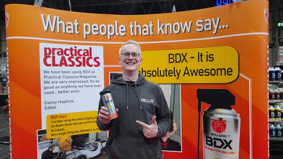 BulldogBDX's tweet photo. So round about this time 2 weeks today we should be mostly set up @PracticalClass @NECRestoShow and then we might get a quick look round before spending the next 3 days seeing pretty much nothing..... which is why we need you all to come see us on #StandCT53 for some #standingonthestandstand
Look forward to seeing you πππ