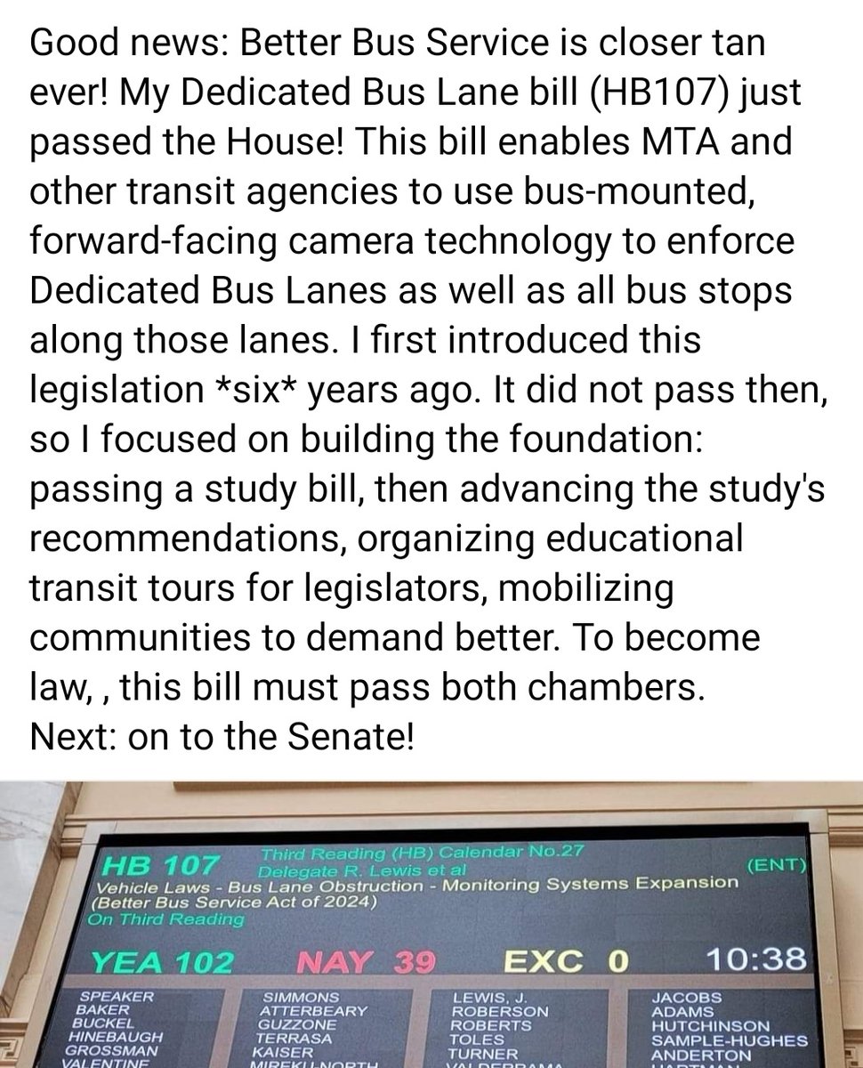 RobbynLewis46th's tweet photo. It's not easy to improve public transit in the US. But it's possible. Onward! #DelegateontheBus #Transit https://t.co/2Fy3evngkP