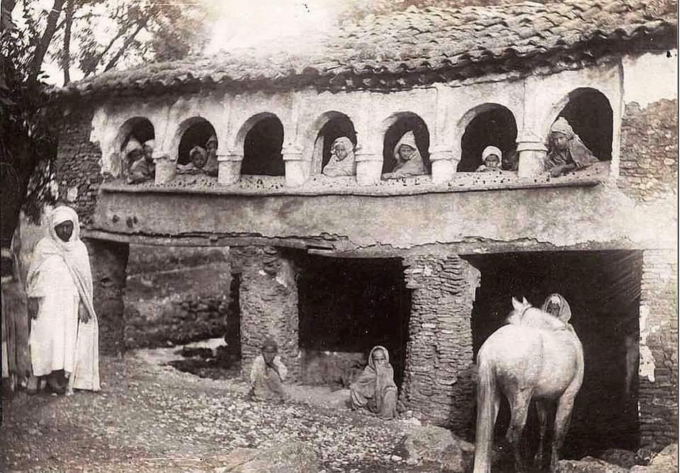 Zawīya des environs de Béjaïa, 1890's