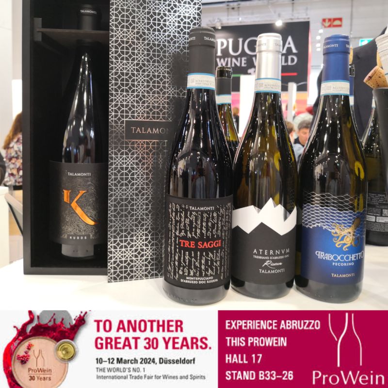 #TalamontiWines #ProWein2024

🗓️From 10 to 12 March we shall be at @ProWein, an International Wines and Spirits Exhibition in Düsseldorf!

📍You will find us in Hall17 stand B33-26. Join us to taste our #wines and learn about our latest news🍷🍷🍷
#Italianwine #winetasting