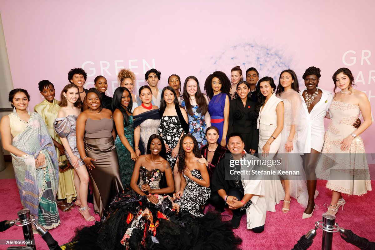 Young Leaders recognized at the Green Carpet Fashion Awards for leading change especially in eco-friendly practices; <a href="/NehaPrakashIAS/">Neha</a> <a href="/YusraMardini/">Yusra Mardini</a> <a href="/rupikaur_/">rupi kaur</a> <a href="/AditiMayer/">Aditi Mayer</a> <a href="/AlexiaLeclercq/">Alexia Leclercq</a> <a href="/HEBobiwine/">BOBI WINE</a> <a href="/ambervalletta/">Amber Valletta</a> <a href="/Marymaker_43/">Mary Maker</a> <a href="/liviafirth/">Livia Firth, MBE</a> <a href="/mayapenn_/">Jamaya</a>