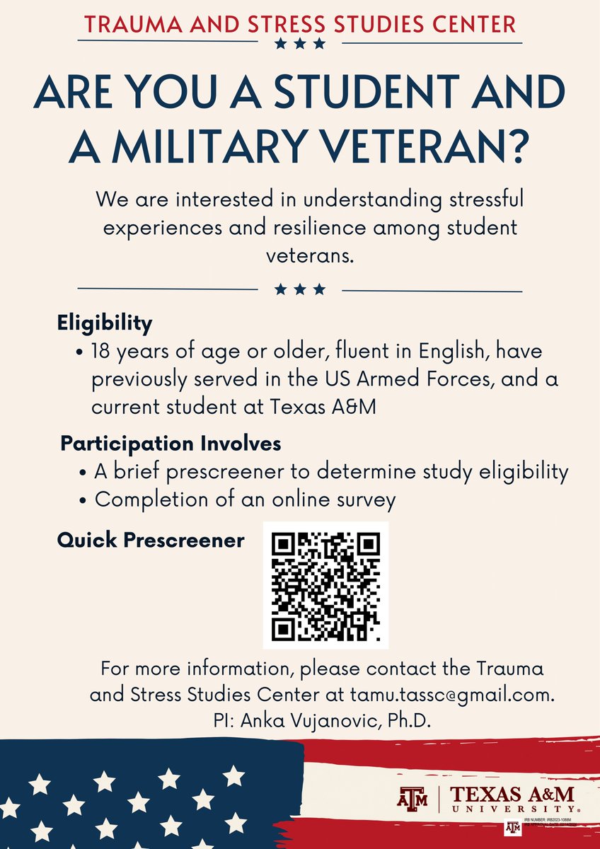 The VRSC would like to pass along this opportunity for any interested parties.