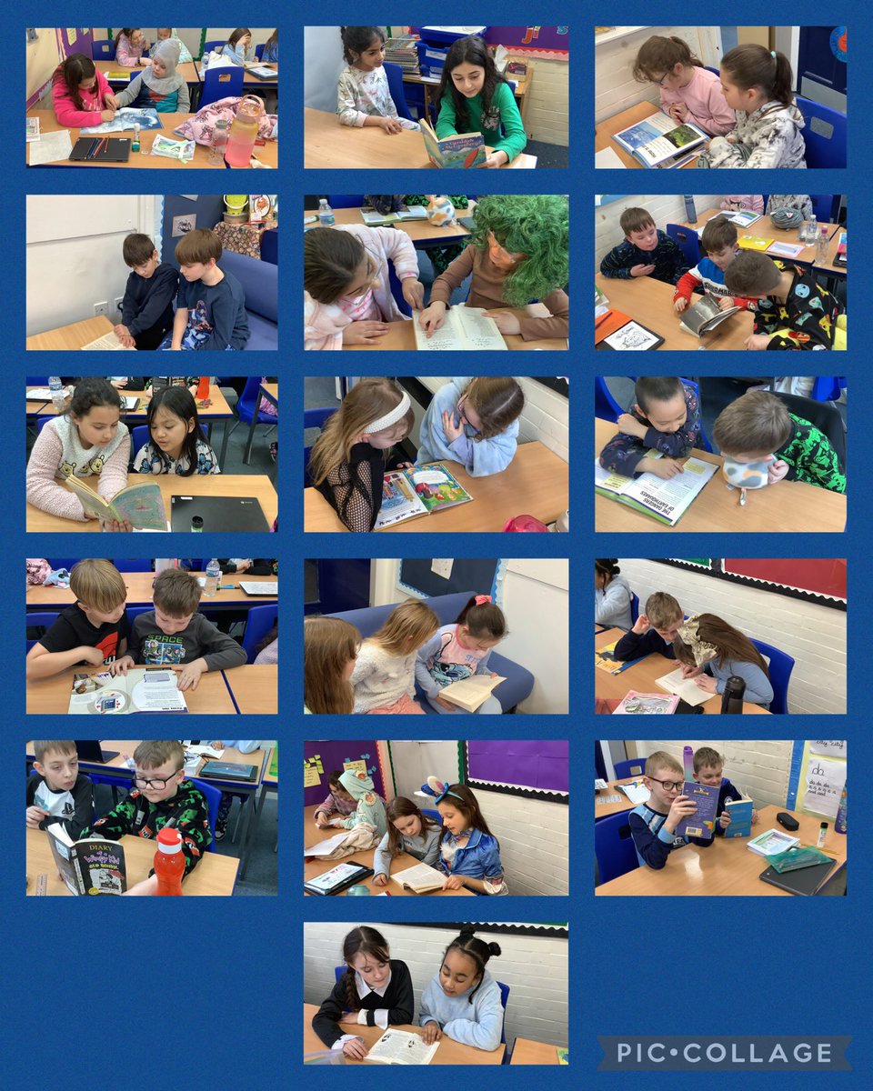 NA_wolves's tweet photo. @wearenewington @NA_wolves Year 5 enjoyed reading with and listening to Year 3 this afternoon for World Book Day. https://t.co/2lVRIaKRRX