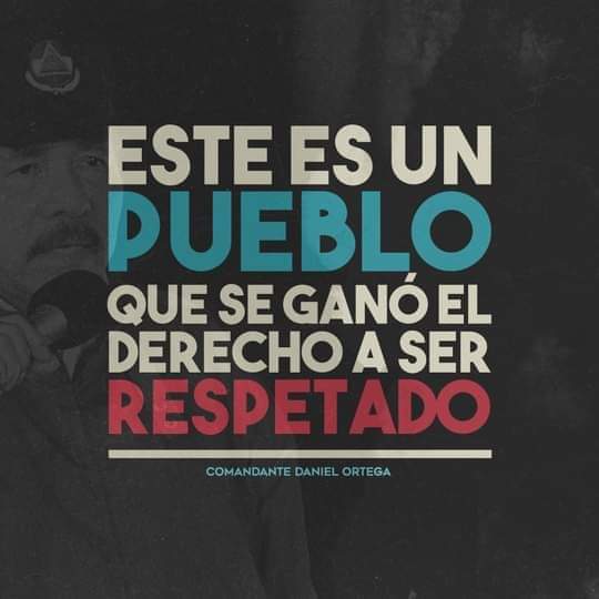 Nicaragua es #Dignidad, en toda la extensión de la palabra. #PuebloDigno #PuebloSoberano