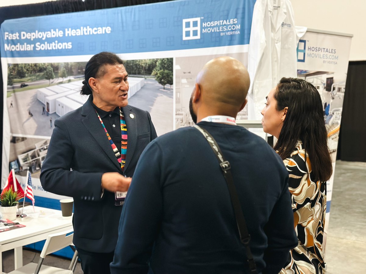 HospitalesM's tweet photo. Great show at the Natural Disaster Expo 2024 in Miami
.
.
#EmergencyResponse #MedicalEngineering #Dialysis #ICU #Dental #Laboratories #FieldHospitals #modularclinic #modularhospital #mobileclinic #MobileHospital https://t.co/RJ74RZBIbj