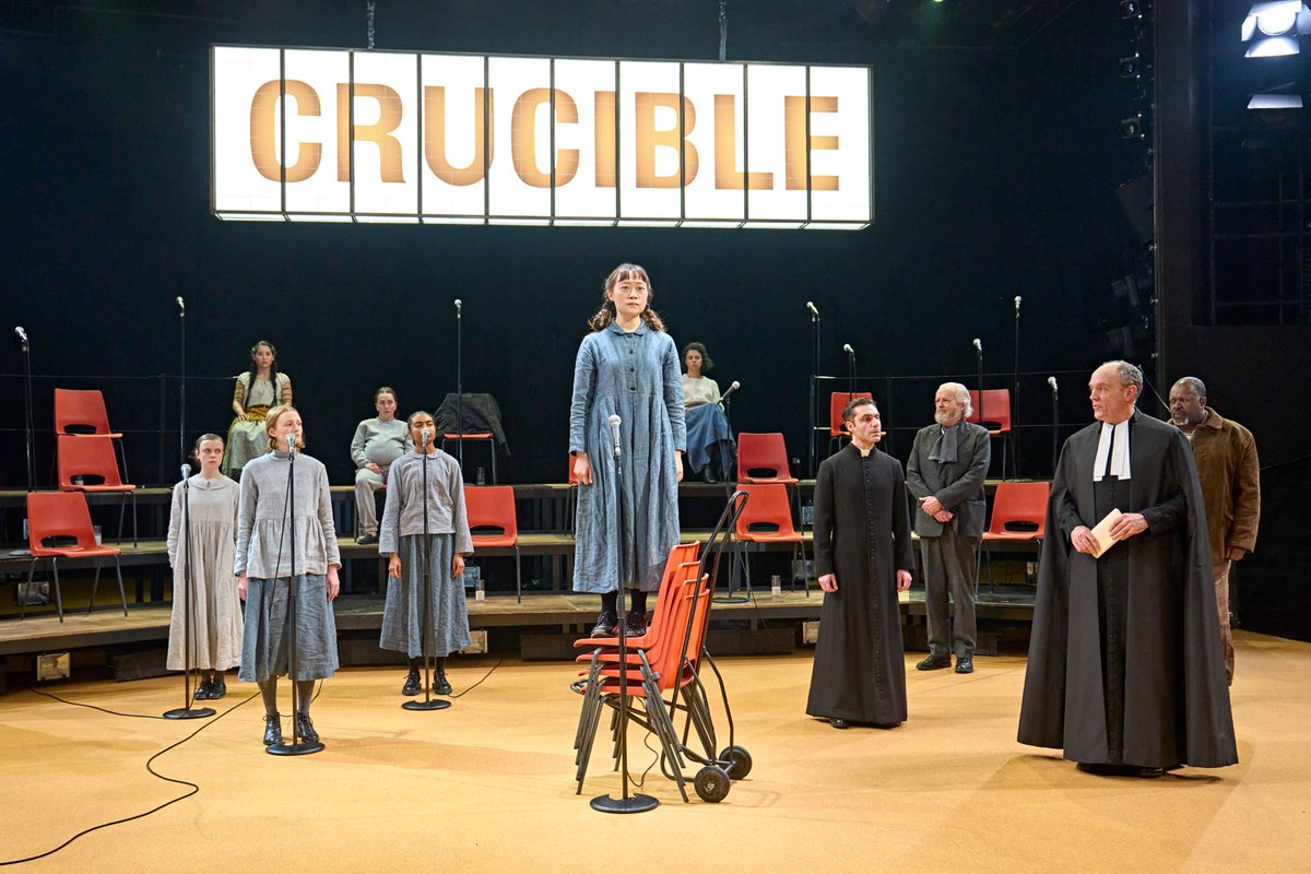 Sending all the best to the cast of 'The Crucible' at @crucibletheatre which has its opening night tonight - starring #SimonManyonda in the lead role of 'John Proctor', and also starring #SargonYelda, @honorkneafsey and #LauraPyper 🤩🎭