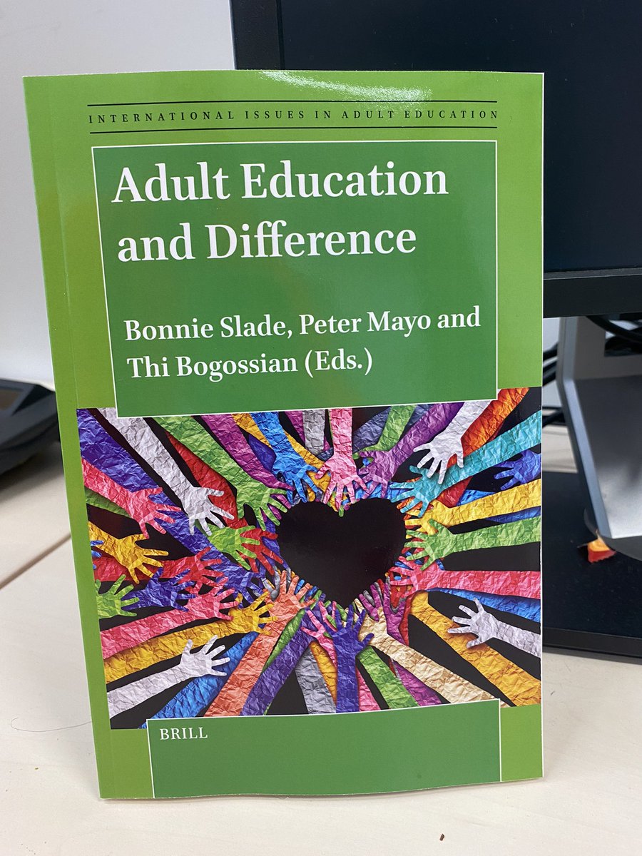 I’m so excited to share about this new work! Edited by @drbonnieslade and Prof Peter Mayo, two legends in the field of Adult Education and Critical Pedagogy, and myself, this book has chapters on gender, migration, social class, intersectionality, decolonisation, and more!