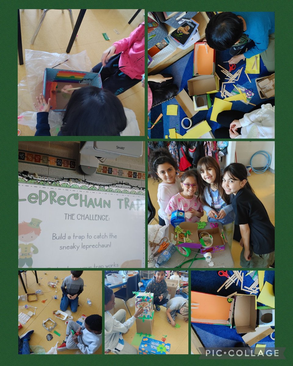 Leprechaun trap construction in Room 110 has begun! ☘️🌈 <a href="/SebastianDPCDSB/">StSebastianDPCDSB</a> <a href="/DPCDSBSchools/">Dufferin-Peel Catholic District School Board</a>