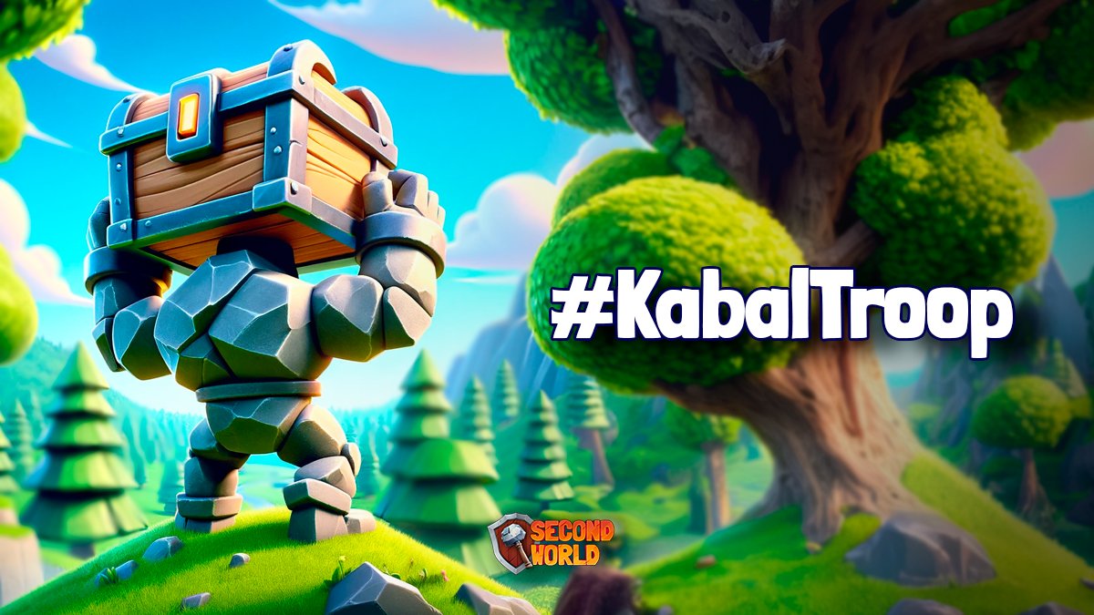 Gaming_Pulse_'s tweet photo. Just claimed my #KabelTroop $SWIO Genesis Loot Box from @SecondWorld_io🌍✨
No wallet connection, zero gas fees, and absolutely no deadlines involved!
🚀 The future of digital collectibles is here, and it's smoother than ever. 🎉 #SecondWorld #immutable https://t.co/tv2TLIfGt0