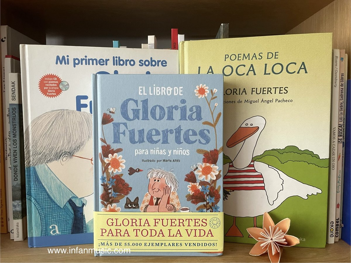 Gloria Fuertes, para niñas y niños, es un disfrute de literatura infantil para infancia y para adultos que acompañan

✒️#GloriaFuertes cuentos y versos 
🎨 @martaltes ilustra maravillosamente el libro que hace una delicia su lectura 

#BibliotecaInfanmusic infanmusic.com/libros/libros-…