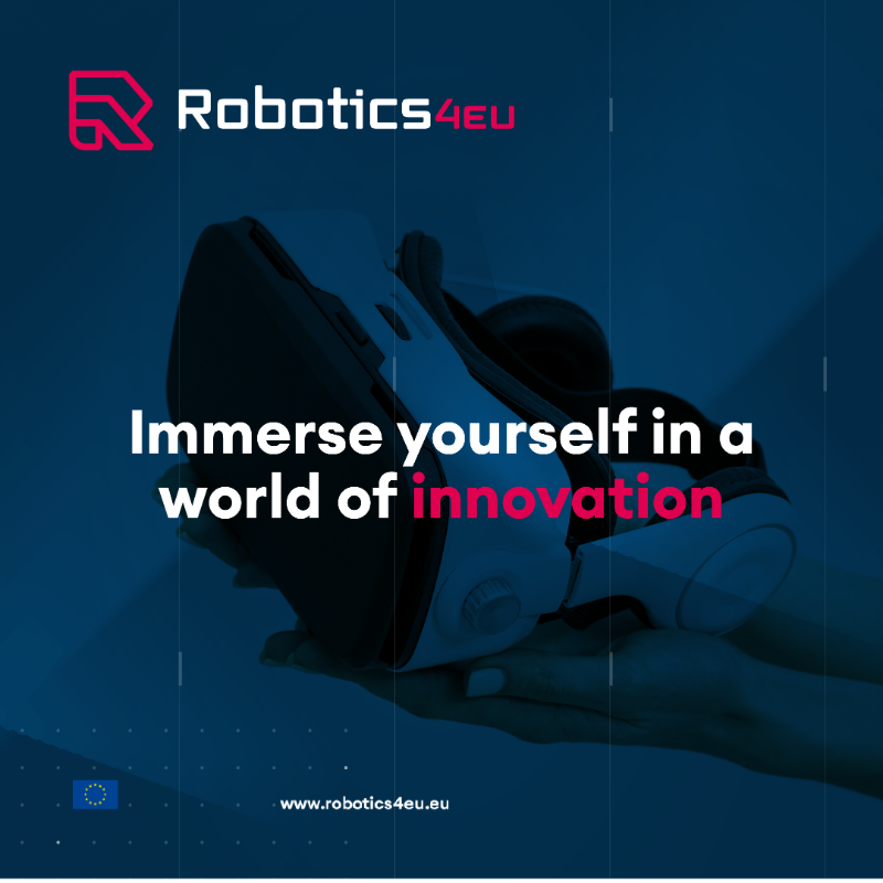 Robotics4EU's tweet photo. Our #VRExhibition is growing as we welcome new #robots by some incredible companies! 🕶️
Thank you for your contribution @I_AM_H2020, @AGC_Robotics, @orbibarobotics and @WPSHortiSystems! 🙏
Our VR Exhibition just keeps getting better!  Have you tried it? 👇
https://t.co/mzUAfHEz1R