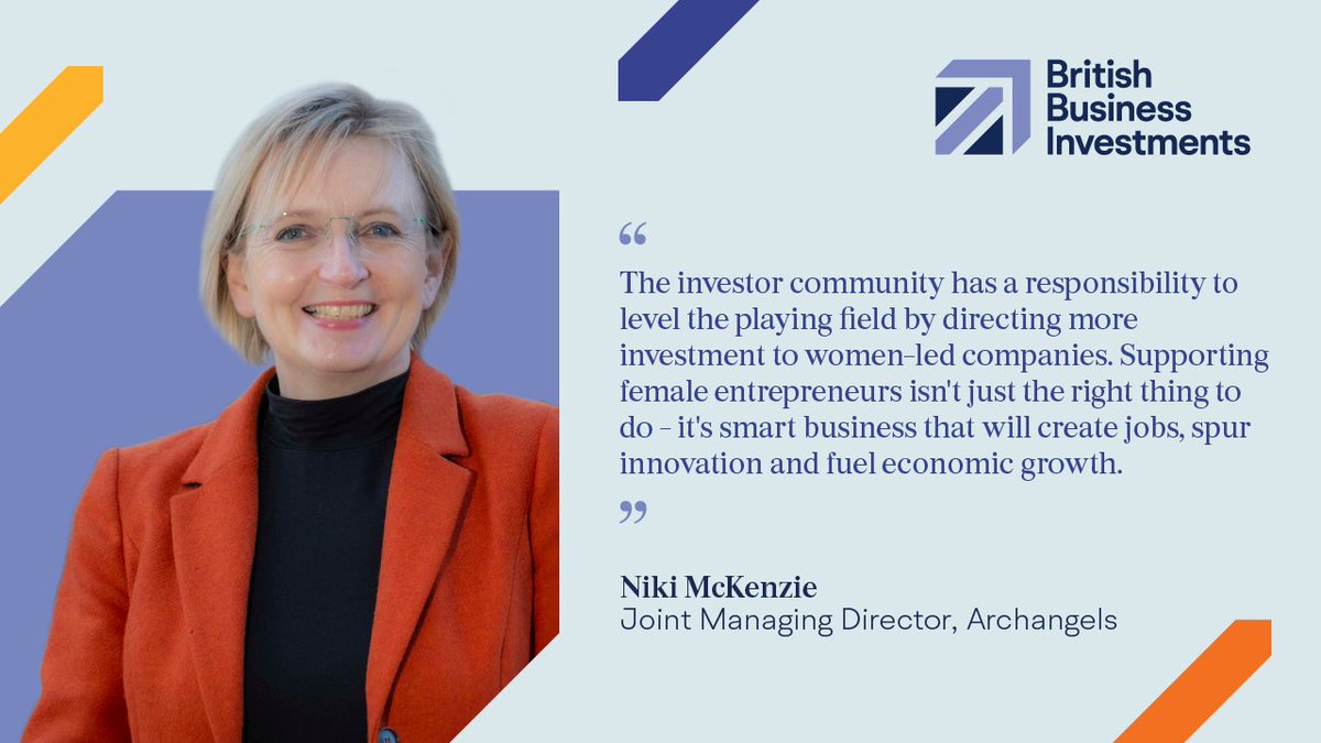📈 Niki McKenzie, Joint Managing Director of our Regional Angels Programme delivery partner @ArchangelInvest, highlights the economic benefits of supporting female entrepreneurs to succeed in business. #WomensHistoryMonth #IWD2024 #InvestInWomen