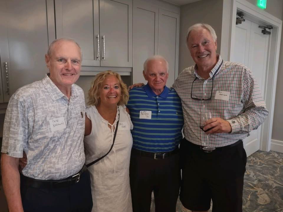Pete Brown '76, Cris Cray '86, Erv Pesek '71 and Bill Metzinger '74 joined other QU alumni and friends in Naples, FL this week for our annual winter gathering.
#QuincyUniversity #alumnigathering #qualumni