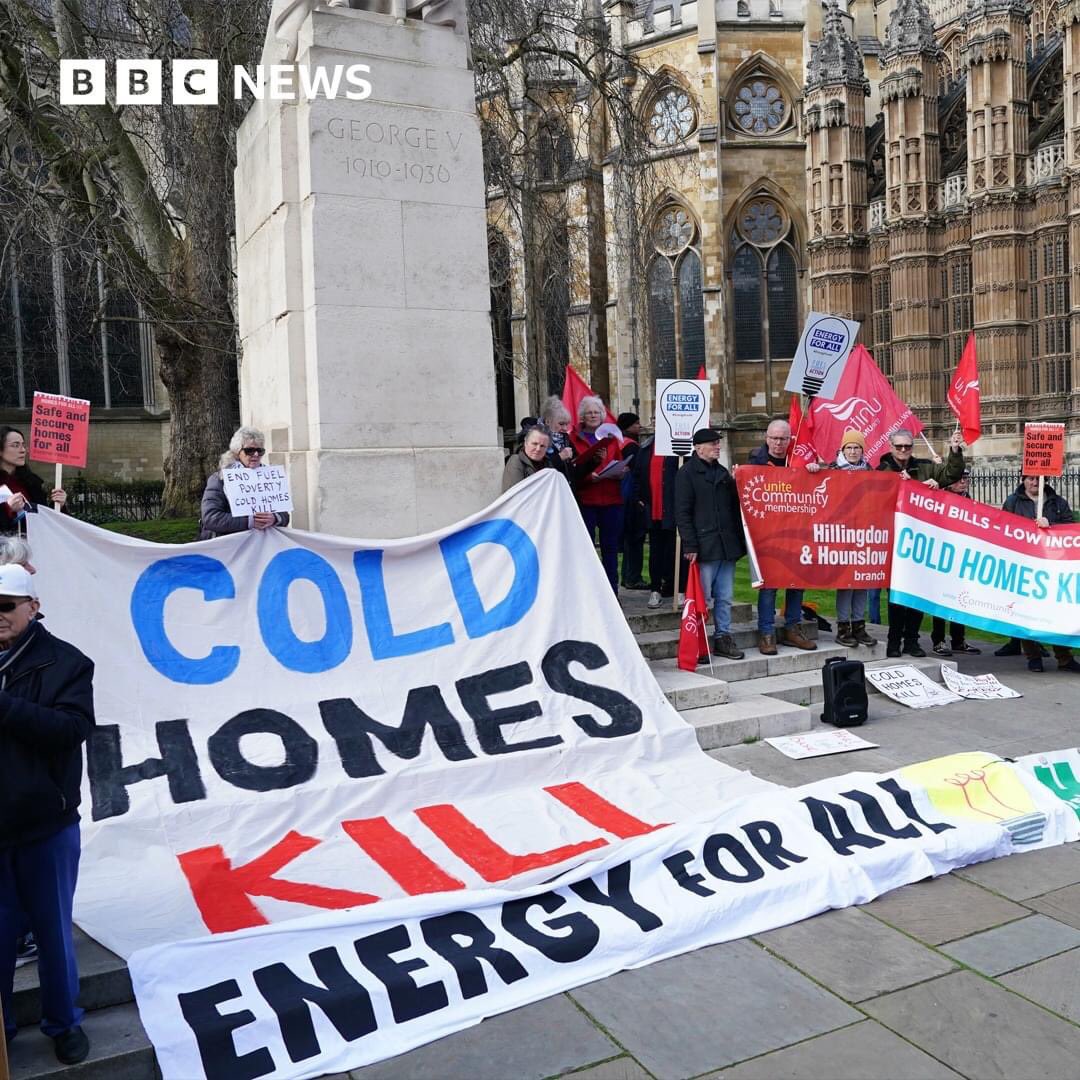 Thanks to all who came together to Unite 4 #EnergyForAll ✊

Including @Unite_Community @NPCUK @Medact @Dis_PPL_Protest @homes4alluk @friends_earth @TheChronicColab @TheCanaryUK 
@GreenpeaceUK @ThisWinterUK

Read more morningstaronline.co.uk/article/nation…

#ColdHomesKill #Unite4EnergyForAll