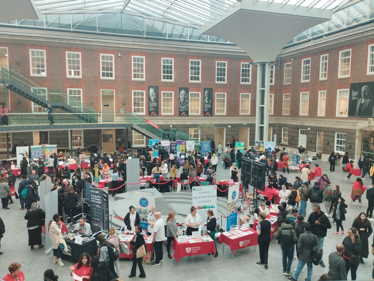 And we've just kicked off the Health and Social Care Careers Fair! 🎉@MiddlesexUni #NHSCareersFair #NCW