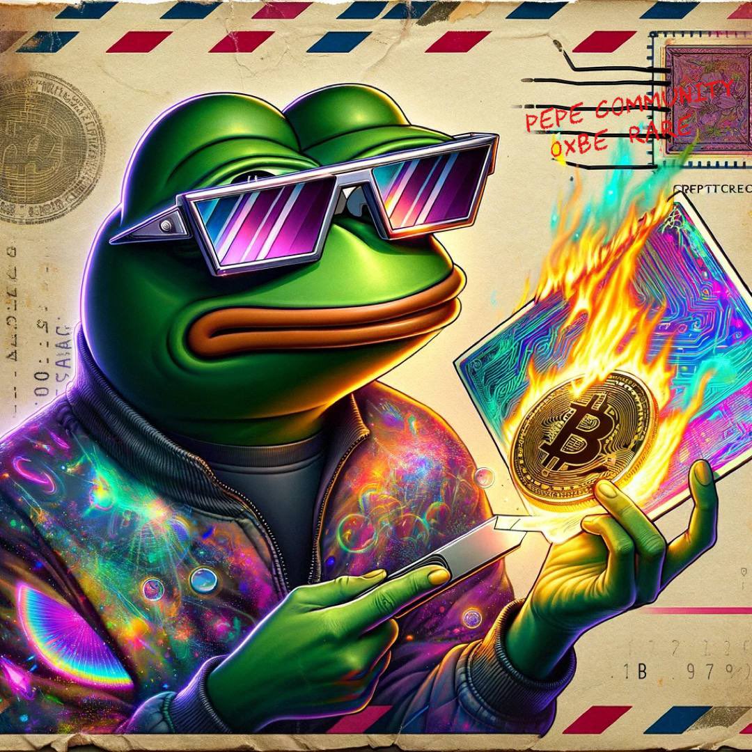 0xBEMichael's tweet photo. GMGM🐸☀️
#PEPE: #0x69: 3 billion mcap
$PEPE: #0xBE: 2.9 million mcap🐸🏡

One of these coins is deflationary and burns supply every 2 hours with over 18.6% burned 🤯

Matt Furie holds 1% supply of one of these coins

0xbe042e9d09cb588331ff911c2b46fd833a3e5bd6 
#Bitcoin 
#Crypto https://t.co/vOSpDk4Hjm
