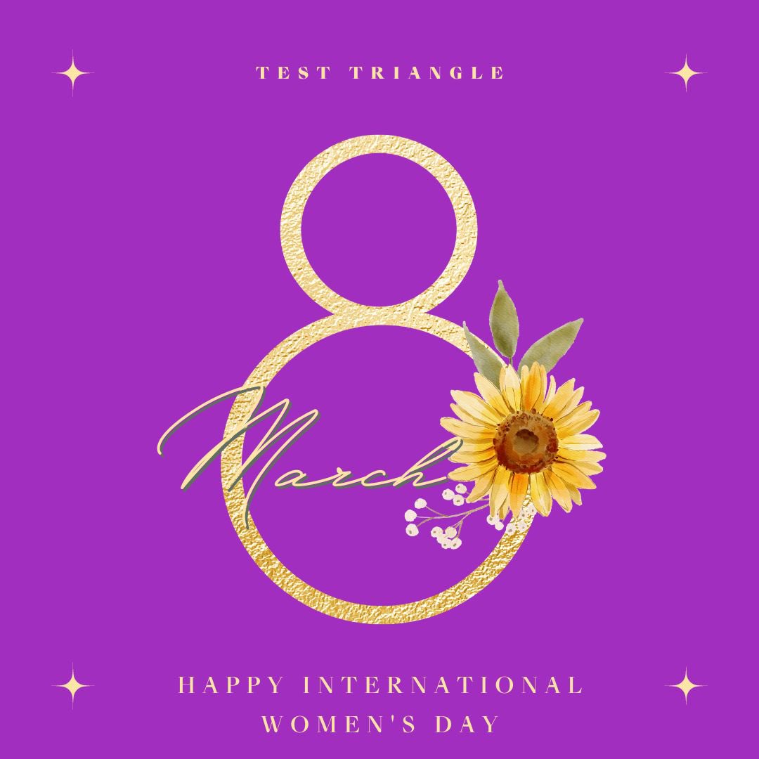 TestTriangle's tweet image. Happy International Women&apos;s Day 2024 to all the outstanding women who work with us and to all our female clients and customers. #InternationalWomensDay #testtriangle