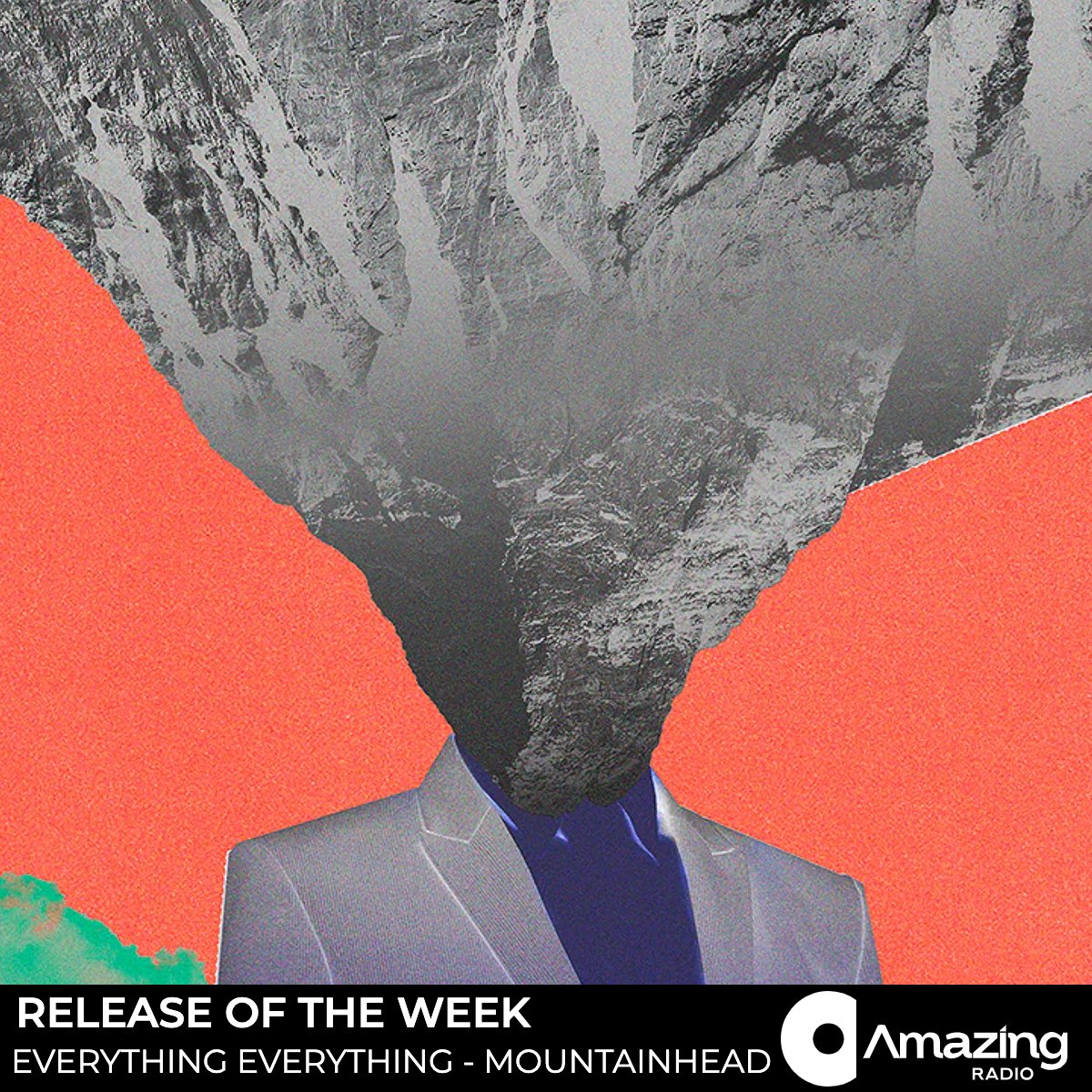 Everything Everything / @E_E_ is back with a new record! 2 years after 'Raw Data Feel', they finally return with 'Mountainhead' & it is our Release of the Week! We are playing it, in full, this Friday, at 11am PT / 1pm CT / 2pm ET, on @AmazingRadioUSA 🎶