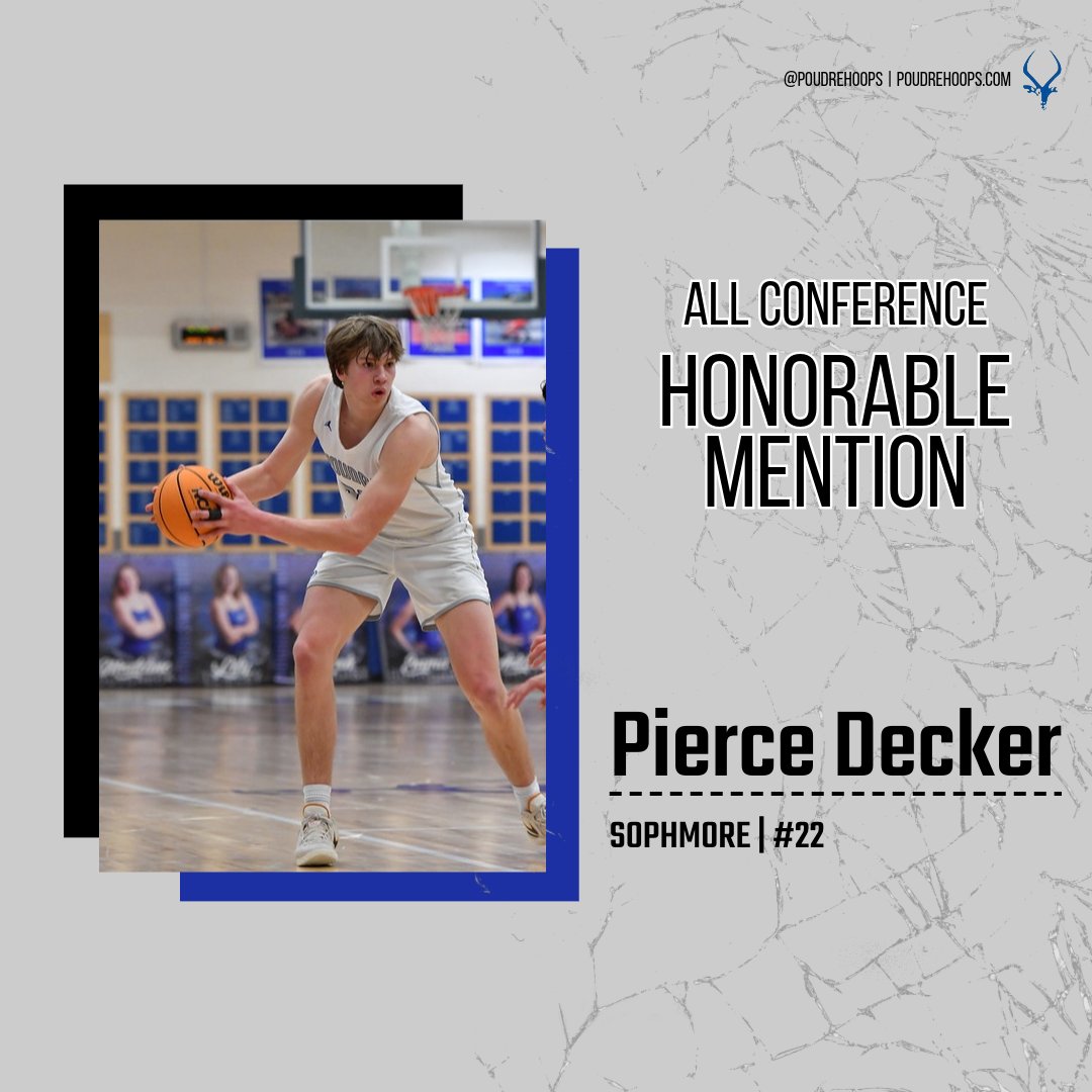 🄰🄻🄻 🄲🄾🄽🄵🄴🅁🄴🄽🄲🄴

Congrats sophmore Pierce Decker on earning All-Conference Honorable Mention honors!

#GoPoudre