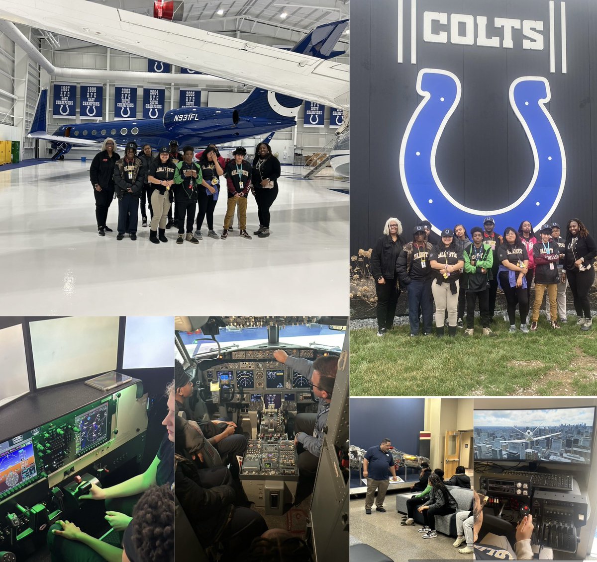 Awesome aviation experience for our AMS students W/<a href="/drstas51/">Stascia R Hardy</a> .Thank you for having us!!!

#ArlingtonKnights💛🖤
#ChooseIPS 
#ChooseArlington 
<a href="/Ms_Billups/">Dr. Iesha Billups</a> 
<a href="/AMS_Counselor/">4Stacker</a> 
<a href="/HawkinsShe145/">Shelton Hawkins 2</a>