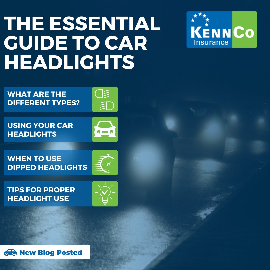 Don't be in the dark about using your car headlights! Learn about proper headlight use and illuminate the road ahead responsibly with our handy guide.  kennco.ie/blog/#safedriv… #carheadlights