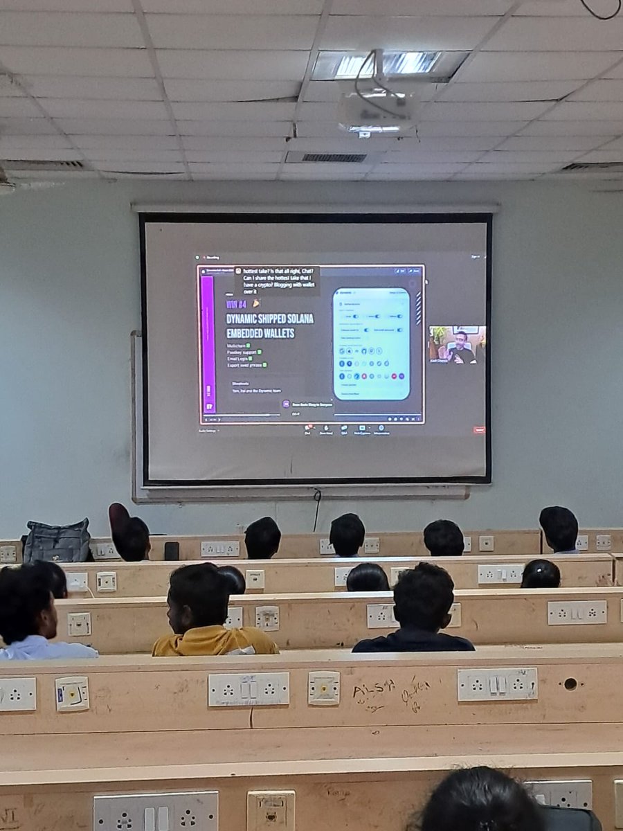 chsk_kishore's tweet photo. Solana Ecosystem Call IRL - Nuzvid

I am happy to host at my university @ApIIITN_RGUKT .

@SuperteamDAO @kashdhanda @obulpathi @StrawHatXYZ  @solana  

Thanks to @scriblooooor for helping me to do this. https://t.co/jjPBSmxZfC