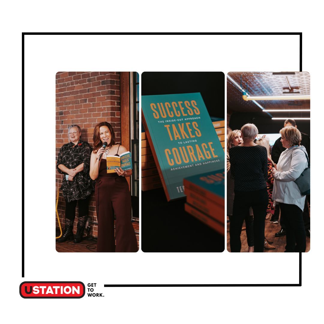 Join USTATION and be part of a community that validates and energizes your work and ideas. Throwback to when USTATION was the proud host of a very special book launch: Success Takes Courage by Terri-Ann Richards.

> buff.ly/3T5VZL8

#Success #Courage #Entrepreneur