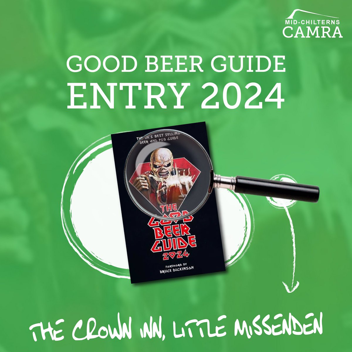 Good Beer Guide spotlight - The Crown Inn, Little Missenden We’re thrilled to showcase The Crown Inn as one of our fourteen entries into this year’s Guide. 📖 Cheers to The Crown Inn - Good Beer Guide entries for 2024. 🏅📚 ORDER YOUR GBG NOW 🛍⬇️ shop1.camra.org.uk/product/the-go…