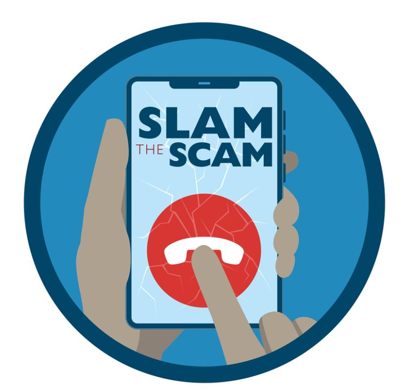 Today is National Slam the Scam Day. Learn how to spot government imposter scams, identify red flags, and report suspicious activity: ow.ly/nAC150QK3s4 #SlamTheScam