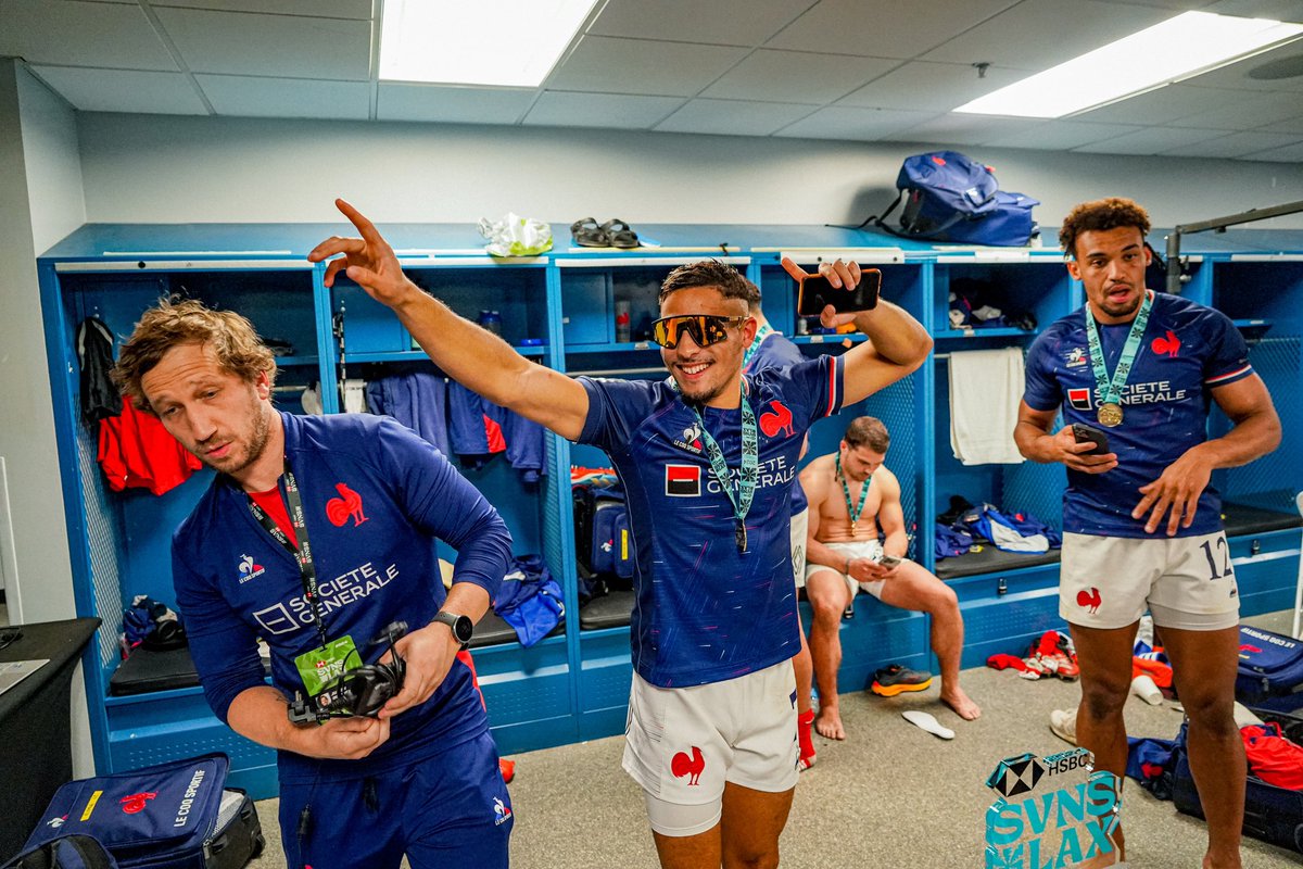 Médaille D’or à <a href="/LASevensRugby/">THE LA SEVENS</a> 🇫🇷🥇
