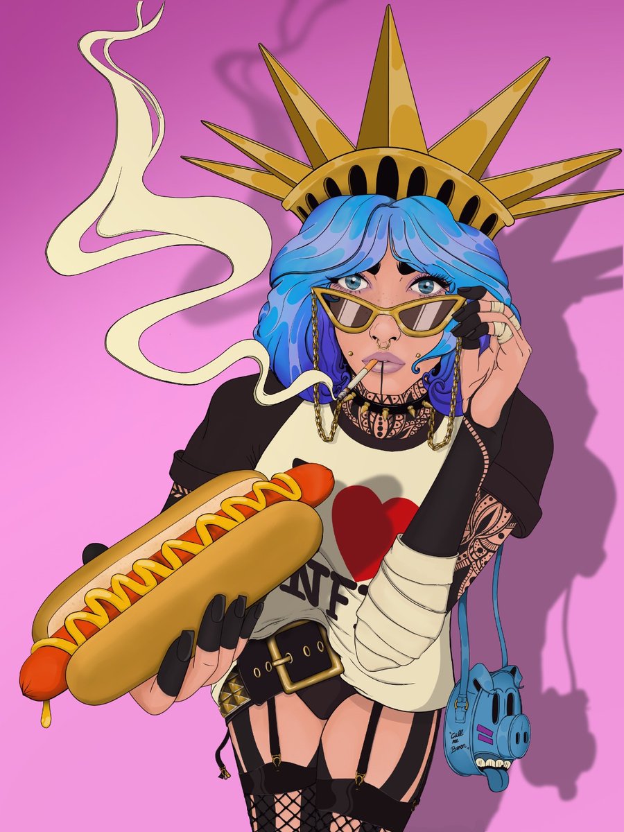 Gm #NFT fam if you like NY hot dogs…….

My artwork has been featured on NFT Tickets for #NFTNYC2024 Get yours here:  nftnyc.tickets/buy?tkt=190252…