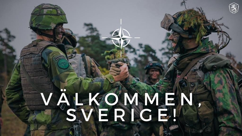 Välkommen till Nato, kära granne! 🇫🇮🤝🇸🇪