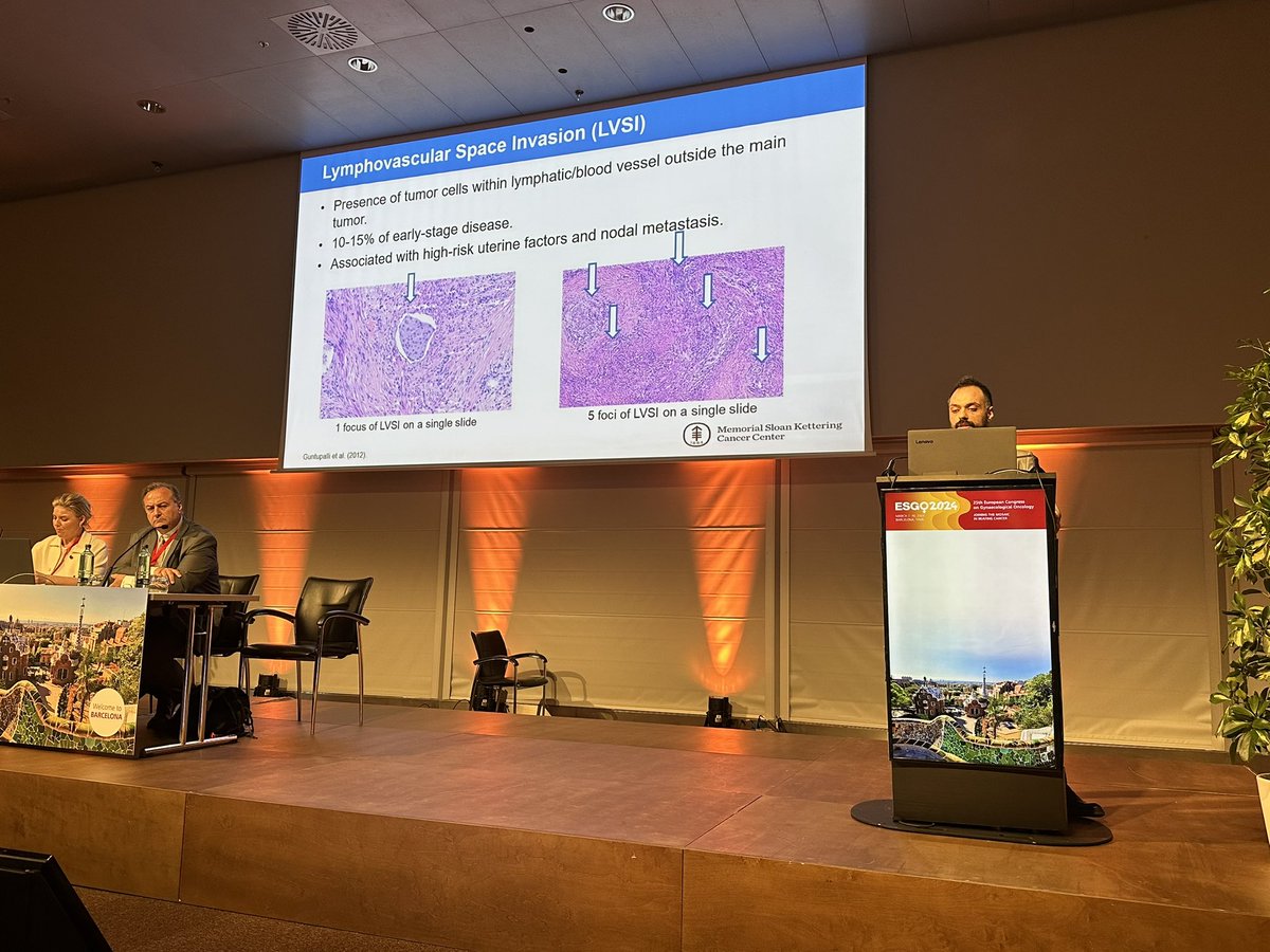 Super proud to present our collaborative work with Norwegian Radium Hospital at #ESGO2024 on the role of extent of LVSI in the pattern of disease recurrence in stage I EC. Grateful to our pathologists, and our patients without whom this wouldn’t have been possible.
