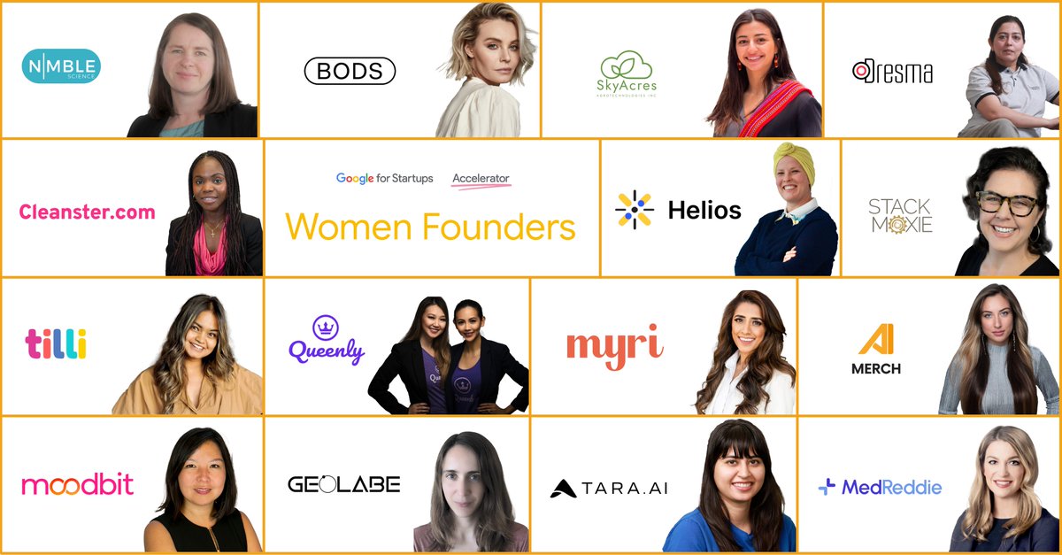 This just in: Meet the fifth @GoogleforStartups Accelerator: Women Founders cohort! Join us in congratulating the 15 women founded startups chosen for the class — and learn more about each one here: goo.gle/womenfounders24  #AcceleratedWithGoogle