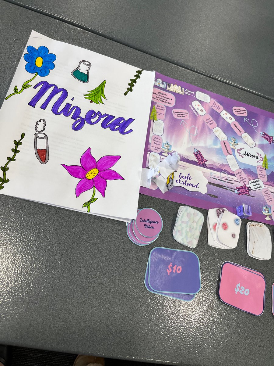 DLAatCornell's tweet photo. Students from Catherine Stewart's HIS154 class worked with the Academic Technology Studio to create board games based on utopian novels. #DigitalLiberalArts #DigitalHumanities #AcademicTechnologyStudio #AdobeExpress #3Dprinting #CornellCollege
@CornellCollege https://t.co/dMLYwIxhZI