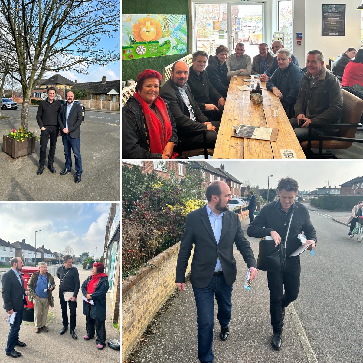 RicHolden's tweet photo. Out with @Conservatives candidate for #Colchester @jamescracknell and the great @ColTories team including Cllr Sue Lissimore & Cllr Roger Burton in #Prettygate this afternoon!
Top team and great reception on the doorsteps. You can tell our Councillors really work hard and have great pride in their ward and itβs good to see how much James is putting in for all of Colchester to follow on from the excellent @willquince too!