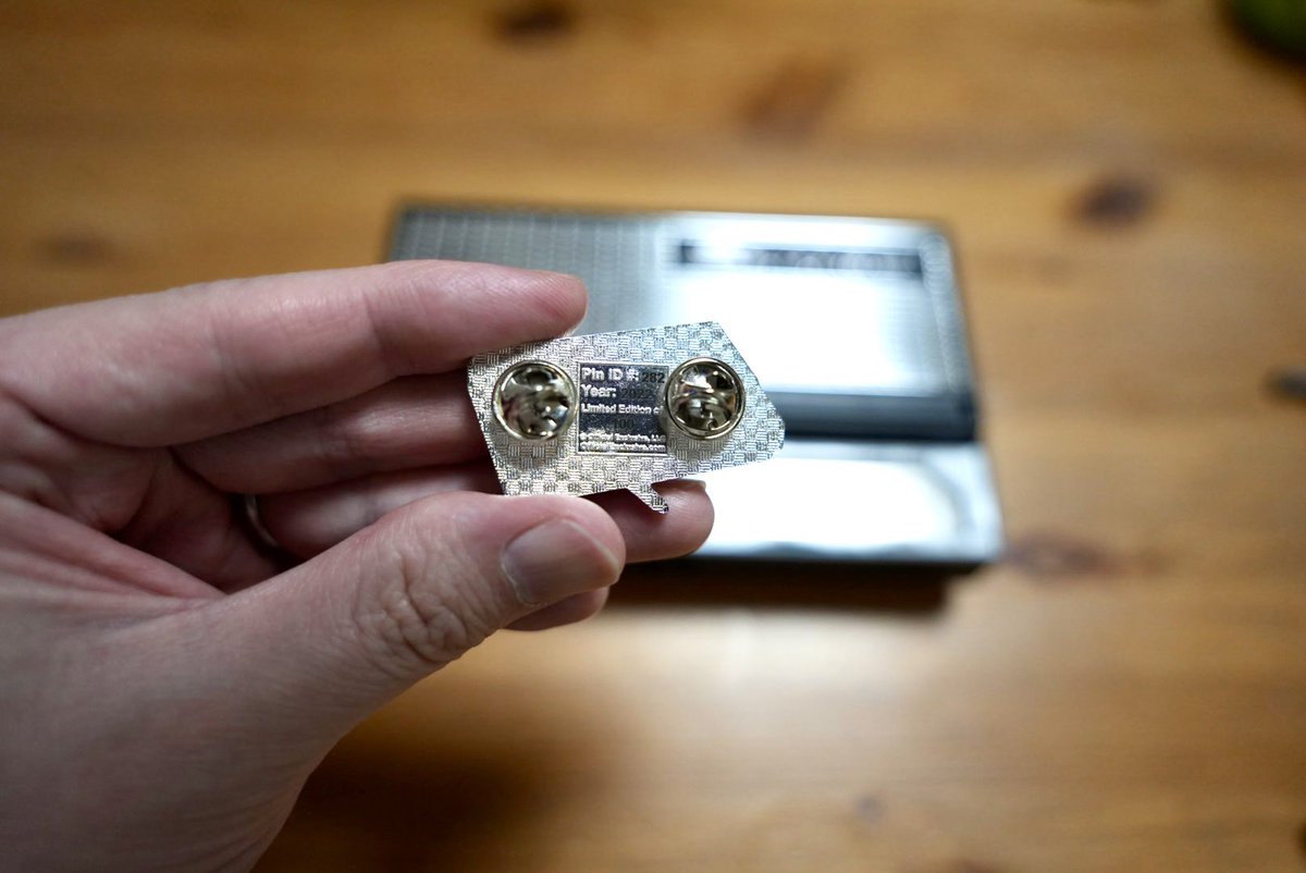 Stylophoneのピンバッチ。細かい部分までよくできてる！
#stylophone #pinbadge #officialexclusive