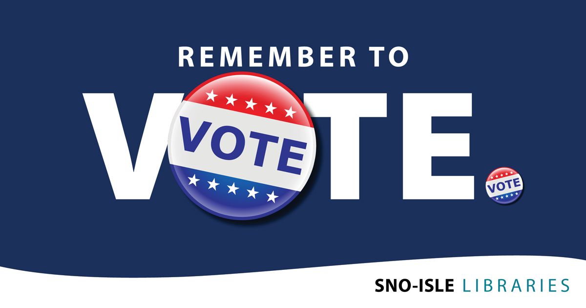 Our ballots for the Presidential Primary are due next Tuesday, March 12! We have a ballot box here at the Monroe Library.
Find al our voter resources here: sno-isle.org/blogs/post/eve…