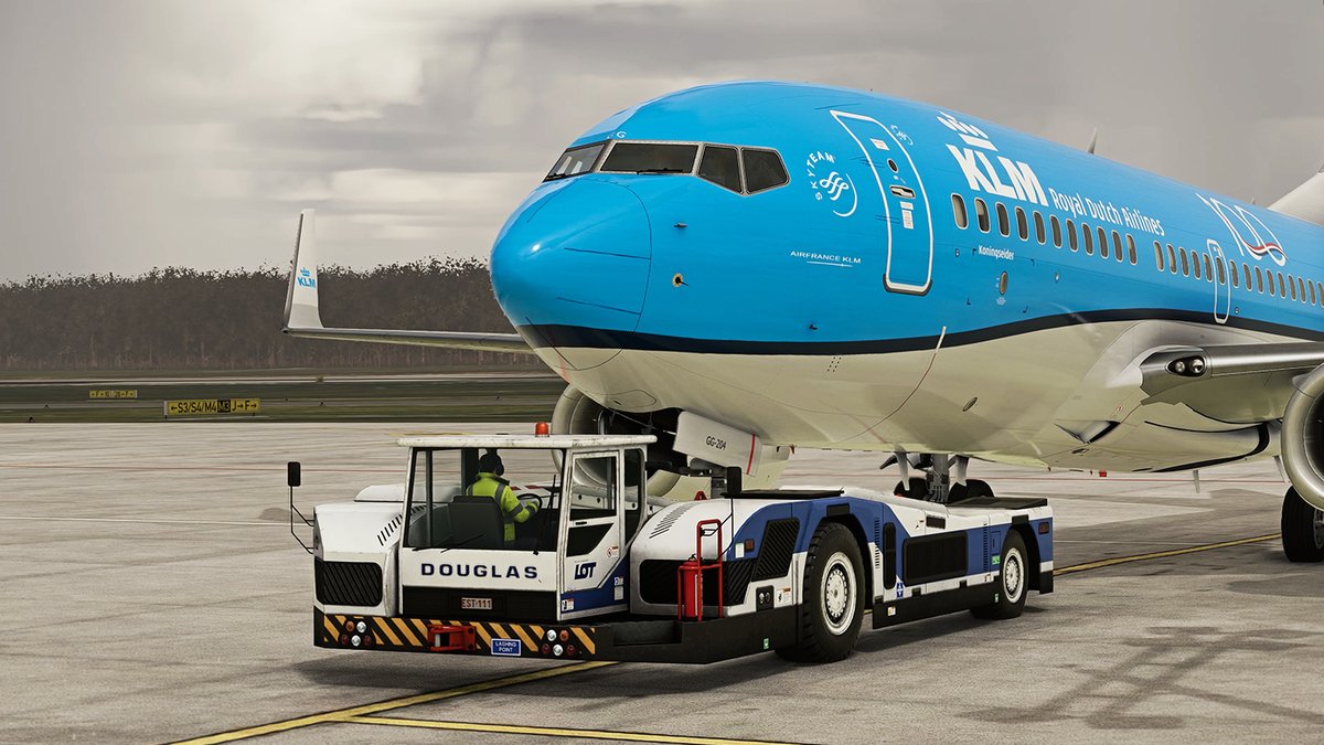 Aerosoft Toolbar Pushback Pro for - low-priced utility for easy pushback, push in and towing operations in Microsoft Flight Simulator! tinyurl.com/5xz8fs5d #FS2020 @MSFSofficial #MSFS