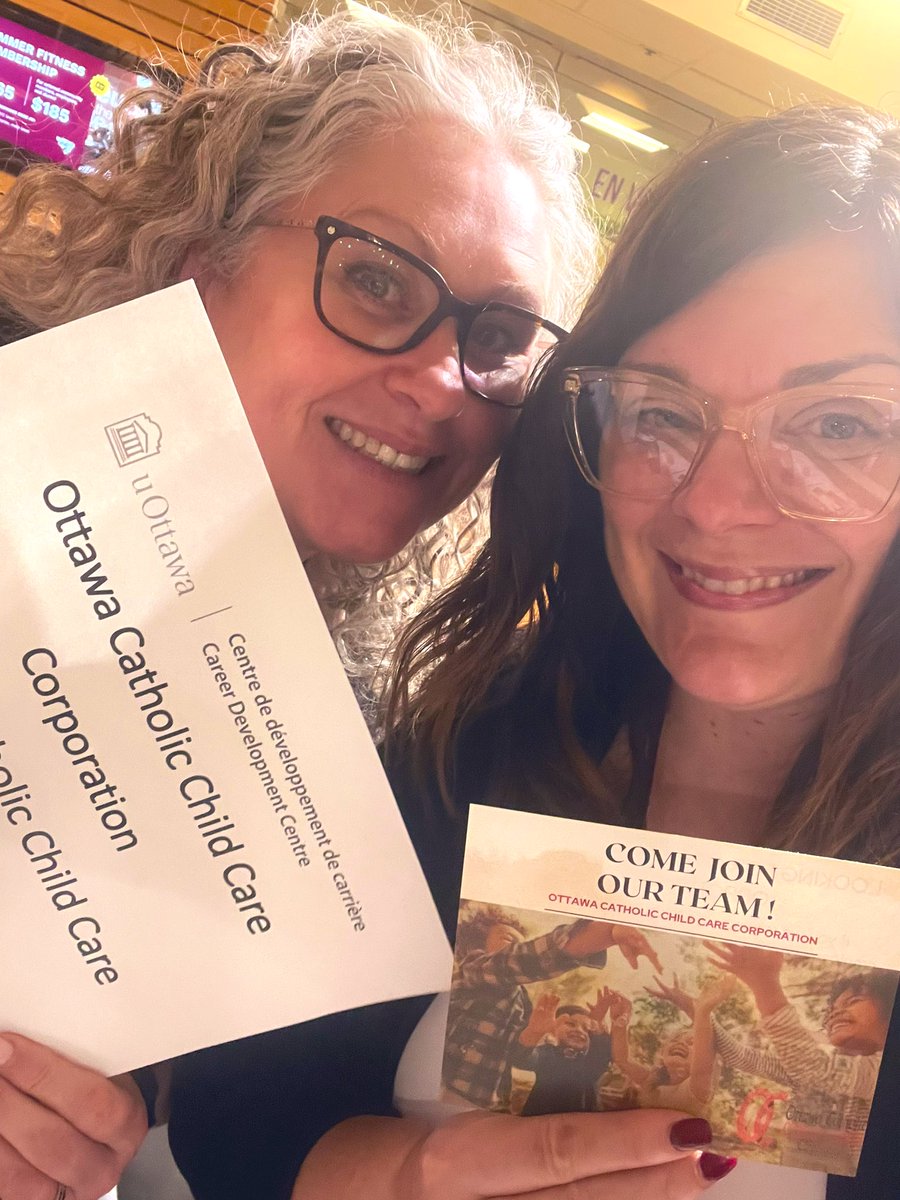 Krista Perry (@kristaperry) on Twitter photo We are at it again! Meeting some great students and representing our amazing organization at the <a href="/uOttawa/">Universitรฉ d'Ottawa | University of Ottawa</a> #careerfair. <a href="/OCChildCareCorp/">Ottawa Catholic Child Care Corporation</a> We are at it again! Meeting some great students and representing our amazing organization at the <a href="/uOttawa/">Universitรฉ d'Ottawa | University of Ottawa</a> #careerfair. <a href="/OCChildCareCorp/">Ottawa Catholic Child Care Corporation</a>