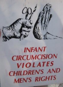 The circumcision decision should be up to the person whose body is being altered. 

Thus, infant circumcision is a violation against hapless kids who can't choose.

#infantcircumcision