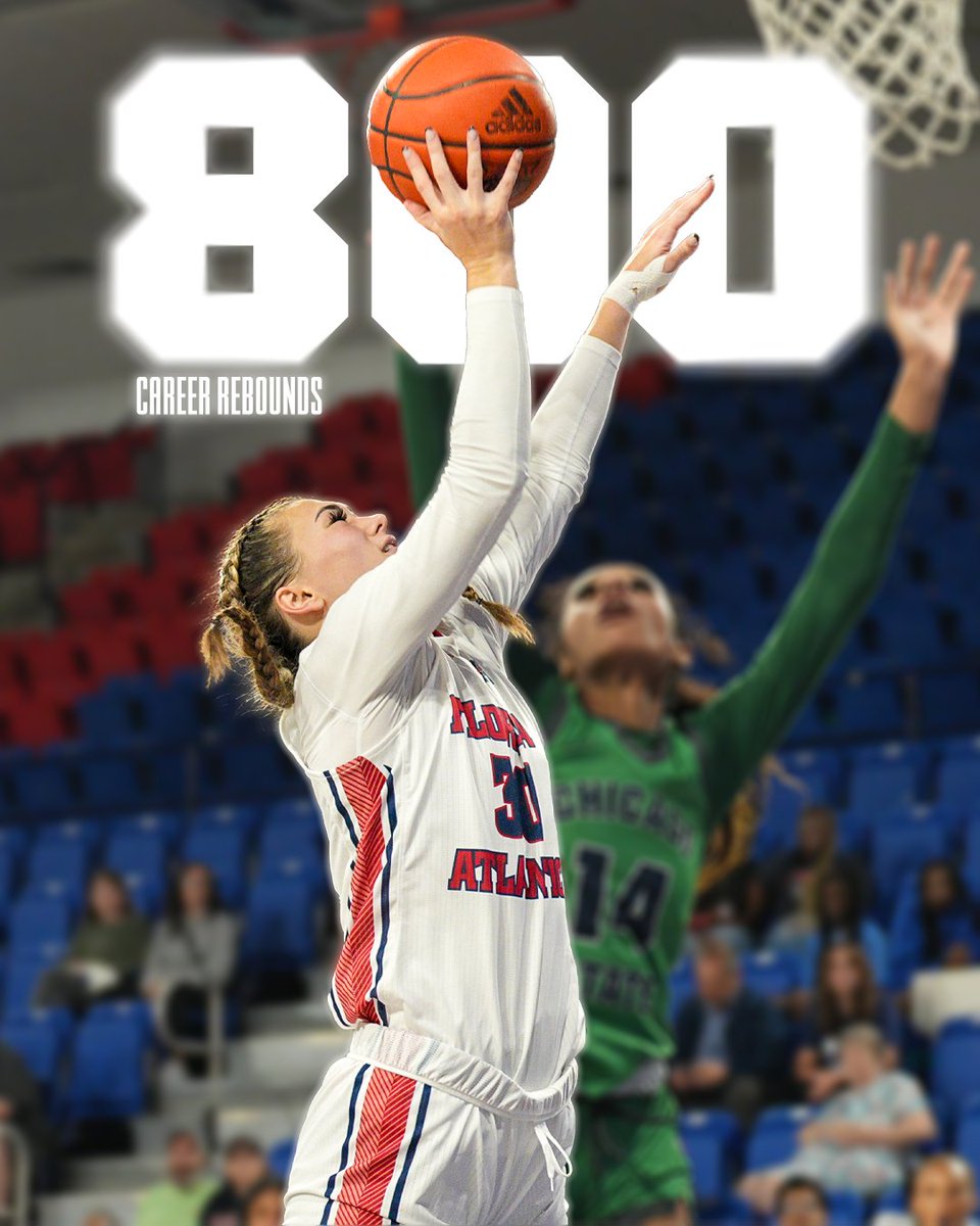 During last night's regular-season finale against Temple, @j_rozentale collected her 800th career rebound! #WinningInParadise