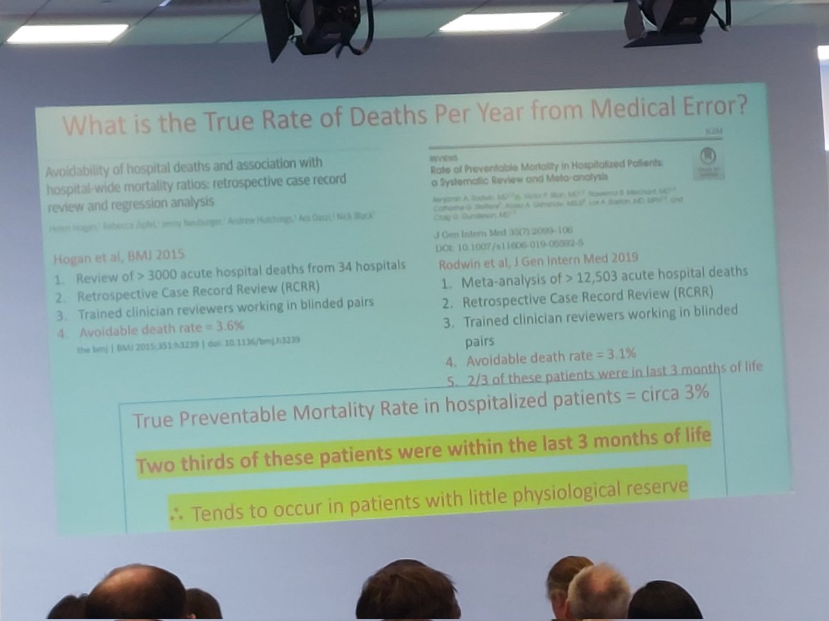 #NTSummit kevin fong debunking overblown factoid/zombie data which grossly overestimate deaths due to medical error