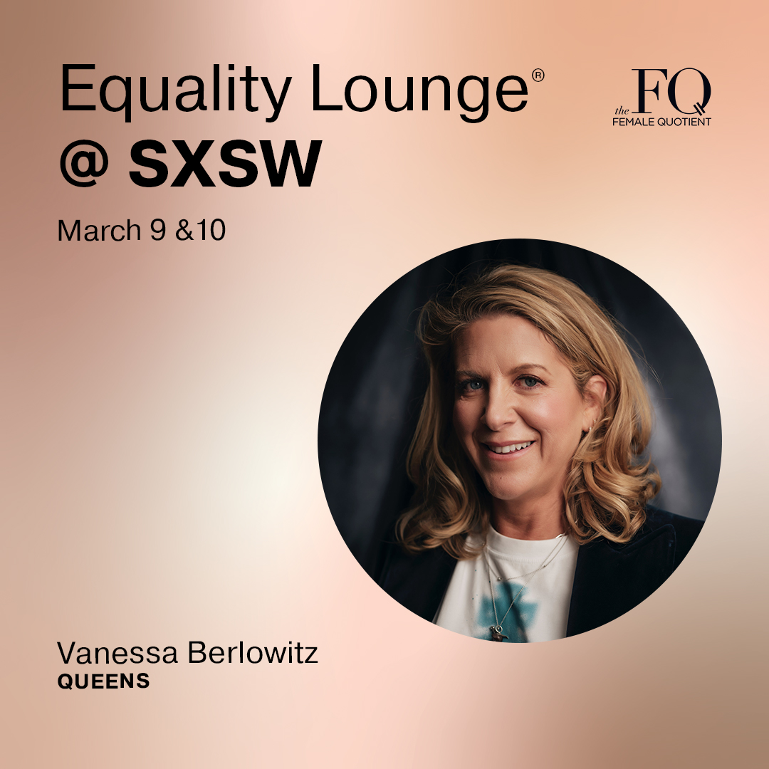 Join Vanessa Berlowitz alongside other #NatGeoQueens with The Female Quotient in the #EqualityLounge @ #SXSW alongside founders, leaders and forward thinkers. RSVP: thefemalequotient.equalitylounge.com/sxsw24